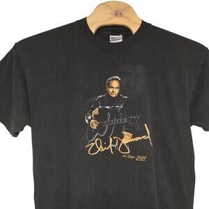 VTG Neil Diamond Concert T-Shirt On Tour 2001 Men's XL